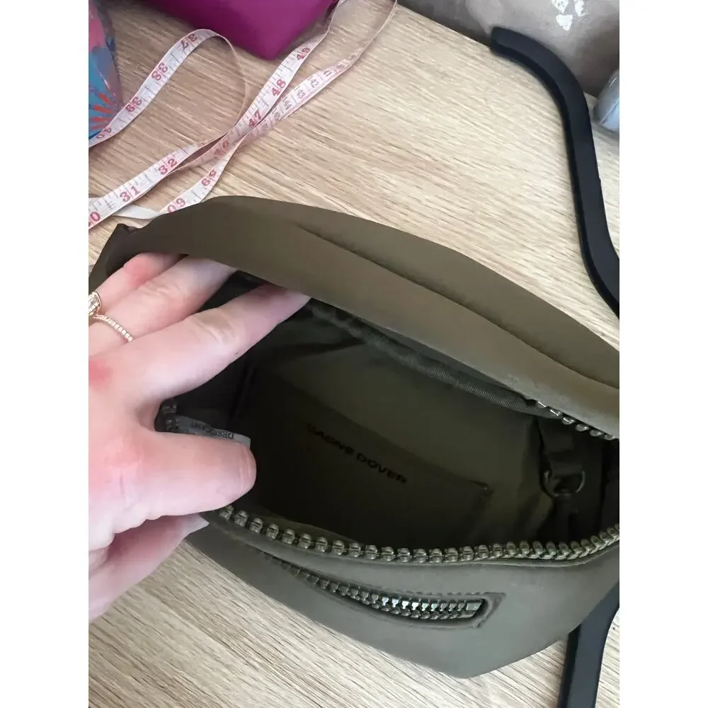 Dagne Dover Ace Belt Bag in Dark Moss